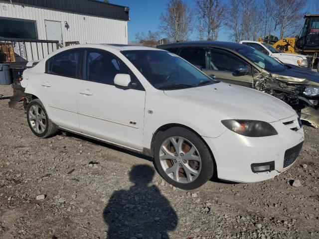 JM1BK324981872557 - 2008 MAZDA 3 S WHITE photo 4