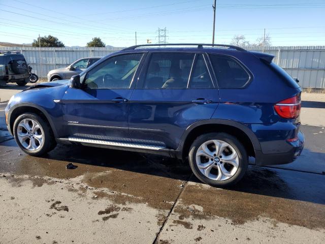 5UXZW0C59BL369713 - 2011 BMW X5 XDRIVE35D BLUE photo 2