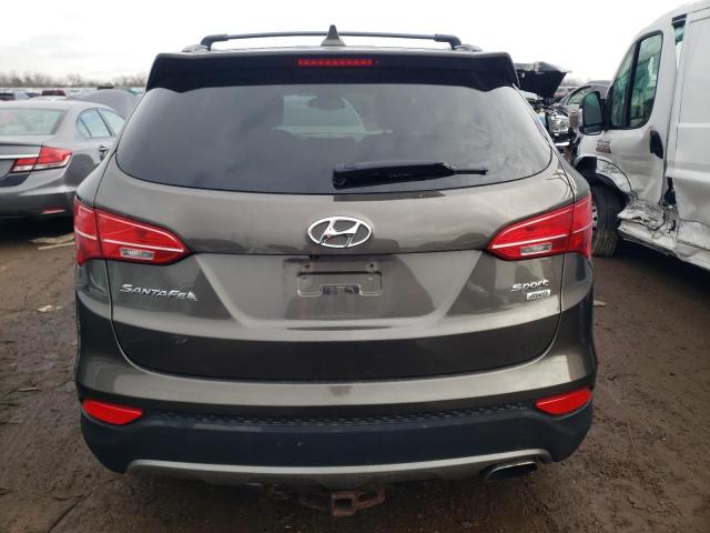 5XYZUDLB2EG216708 - 2014 HYUNDAI SANTA FE S CHARCOAL photo 6