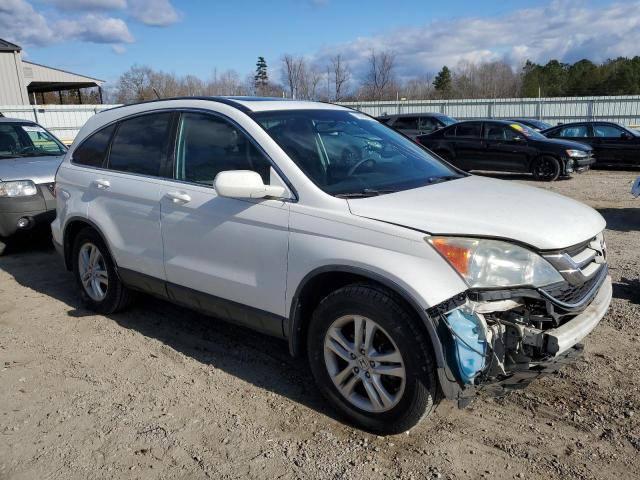 5J6RE4H77AL042175 - 2010 HONDA CR-V EXL WHITE photo 4