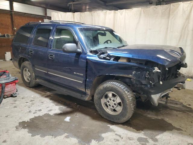 1GNEK13Z32J231849 - 2002 CHEVROLET TAHOE K1500 BLUE photo 4