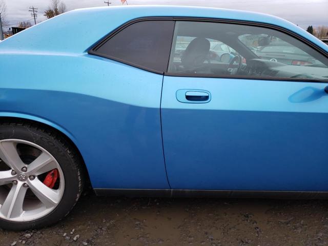 2B3CJ7DW9AH129984 - 2010 DODGE CHALLENGER SRT-8 BLUE photo 10