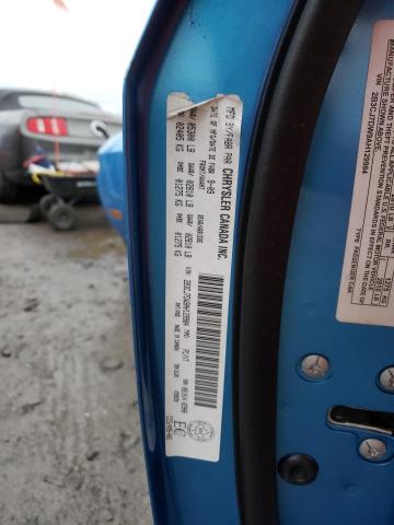 2B3CJ7DW9AH129984 - 2010 DODGE CHALLENGER SRT-8 蓝色 照片 12