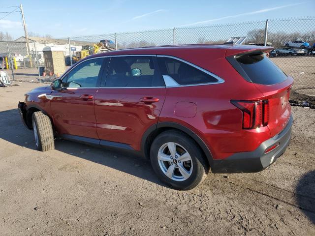 5XYRG4LC7MG045243 - 2021 KIA SORENTO LX RED photo 2