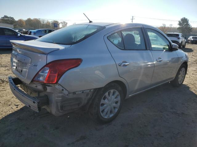 3N1CN7AP9KL807600 - 2019 NISSAN VERSA S SILVER photo 3