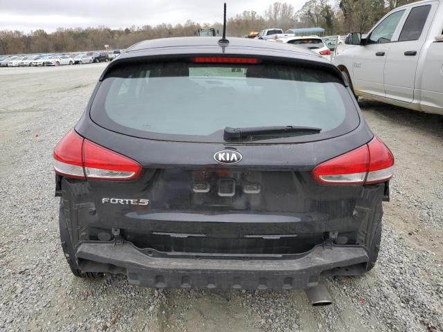 KNAFK5A85H5713977 - 2017 KIA FORTE LX BLACK photo 6