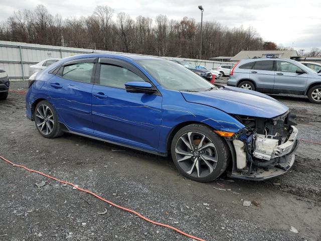 SHHFK7H98HU429804 - 2017 HONDA CIVIC SPORT TOURING Көк фото 4