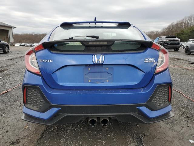 SHHFK7H98HU429804 - 2017 HONDA CIVIC SPORT TOURING Көк фото 6
