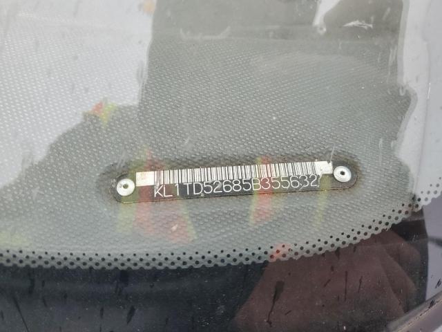 KL1TD52685B355632 - 2005 CHEVROLET AVEO BASE Gümüş foto 12