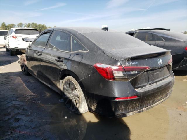 2HGFE2F53NH542157 - 2022 HONDA CIVIC SPORT 黑色 照片 2