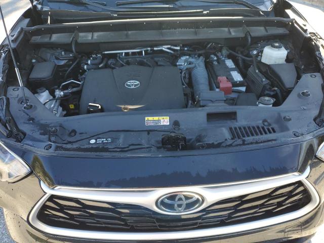5TDHZRBH5NS570578 - 2022 TOYOTA HIGHLANDER XLE BLACK photo 12
