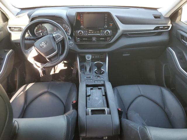 5TDHZRBH5NS570578 - 2022 TOYOTA HIGHLANDER XLE BLACK photo 8