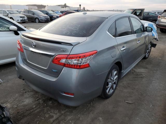 3N1AB7AP0DL678732 - 2013 NISSAN SENTRA S SILVER photo 3