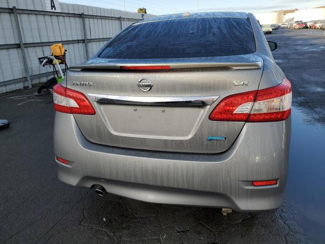 3N1AB7AP0DL678732 - 2013 NISSAN SENTRA S SILVER photo 6