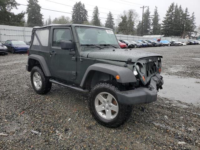 1J4AA2D19BL523593 - 2011 JEEP WRANGLER SPORT GREEN photo 4