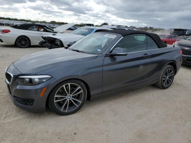 WBA2M7C55JVD51729 - 2018 BMW 230I CHARCOAL photo 1