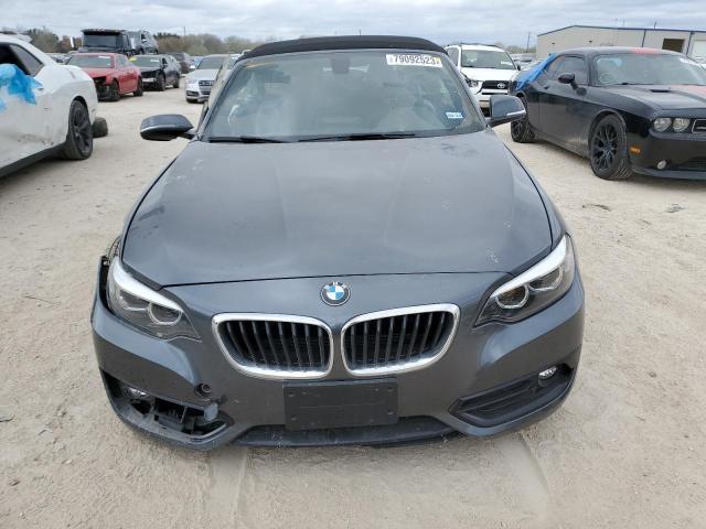 WBA2M7C55JVD51729 - 2018 BMW 230I CHARCOAL photo 5