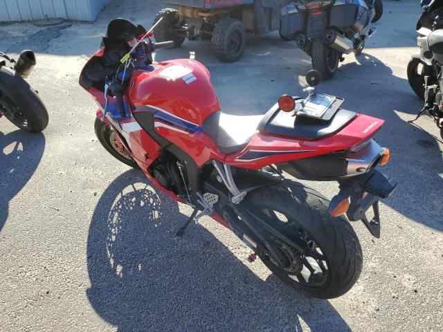 JH2PC40J3NK800185 - 2022 HONDA CBR600 RA RED photo 3