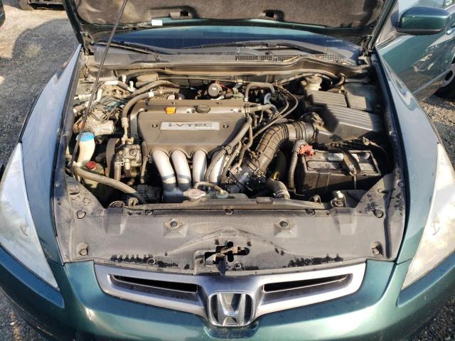 JHMCM56313C047779 - 2003 HONDA ACCORD LX GREEN photo 11