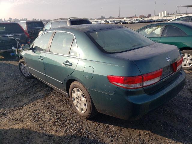 JHMCM56313C047779 - 2003 HONDA ACCORD LX GREEN photo 2