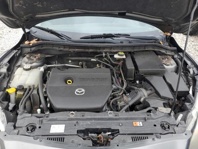 JM1BL1H54A1210313 - 2010 MAZDA 3 S GRAY photo 11