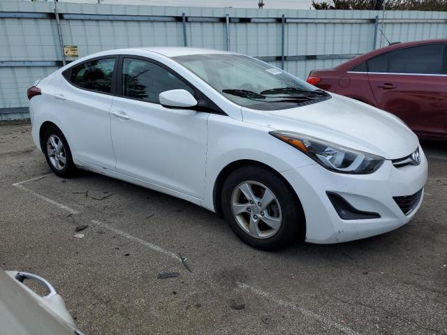 5NPDH4AE3EH461537 - 2014 HYUNDAI ELANTRA SE WHITE photo 4