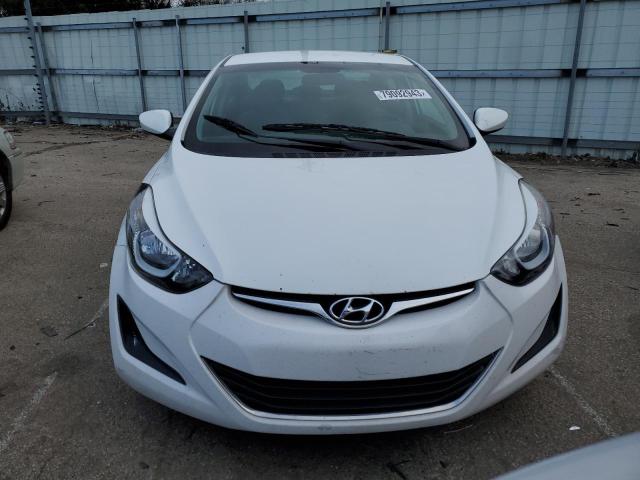 5NPDH4AE3EH461537 - 2014 HYUNDAI ELANTRA SE WHITE photo 5