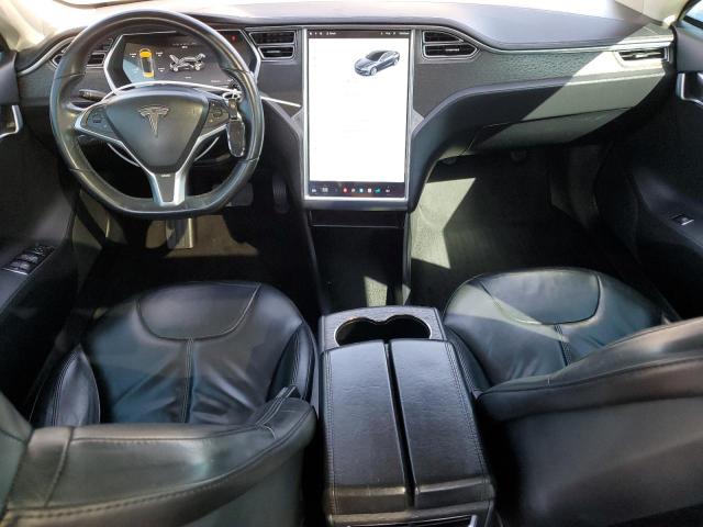 5YJSA1DNXDFP15537 - 2013 TESLA MODEL S GRAY photo 8