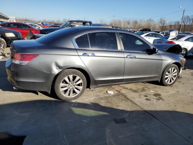 1HGCP3F85CA001829 - 2012 HONDA ACCORD EXL GRAY photo 3