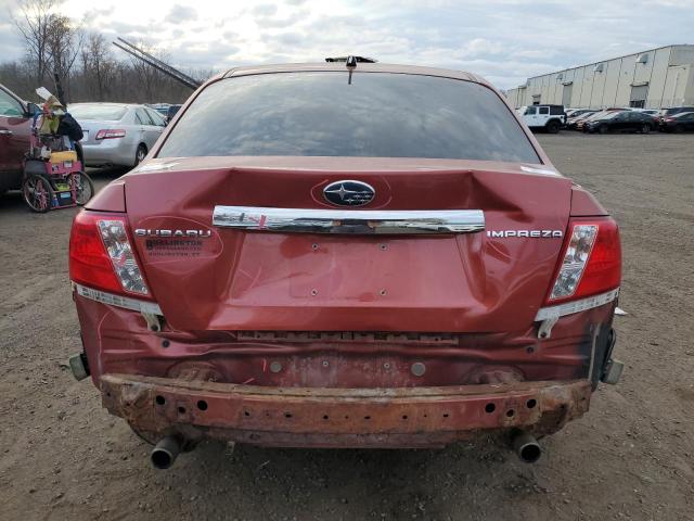 JF1GE61689G518471 - 2009 SUBARU IMPREZA 2.5I ORANGE photo 6