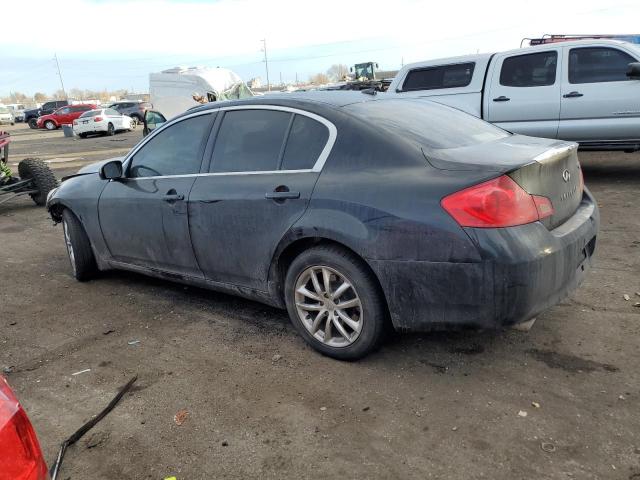 JNKBV61F78M267560 - 2008 INFINITI G35 BLACK photo 2