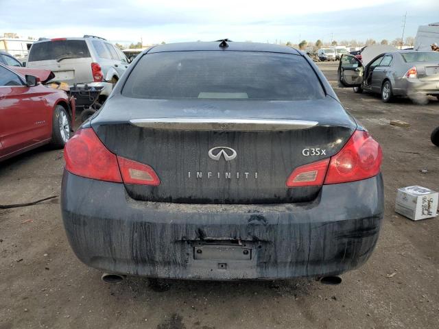 JNKBV61F78M267560 - 2008 INFINITI G35 BLACK photo 6