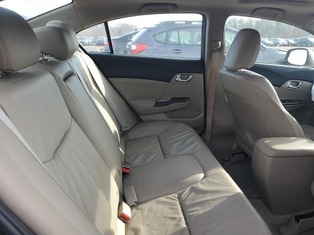 2HGFB2F90CH515586 - 2012 HONDA CIVIC EXL ნაცრისფერი ფოტო 10