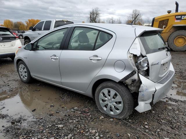 JTDKDTB3XC1519240 - 2012 TOYOTA PRIUS C SILVER photo 2