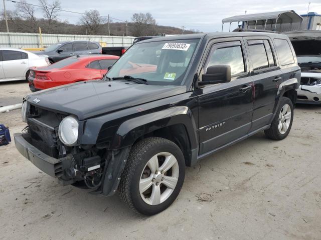 1C4NJRFB8ED661274 - 2014 JEEP PATRIOT LATITUDE BLACK photo 1