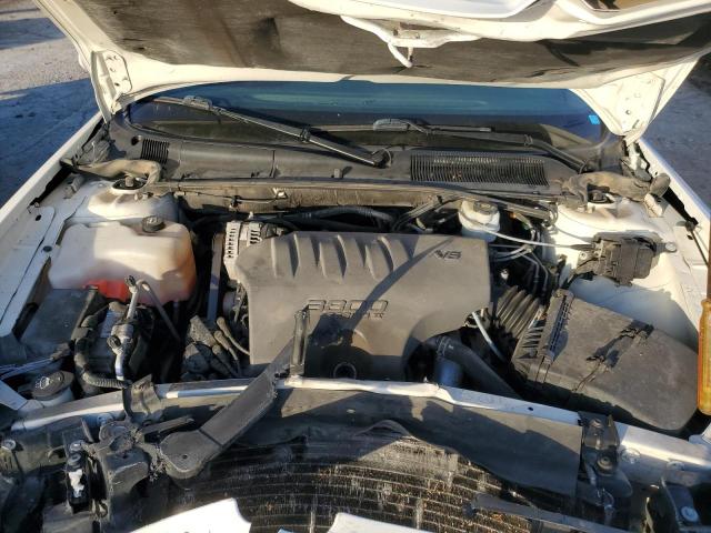 1G4HP52K15U189408 - 2005 BUICK LESABRE CUSTOM WHITE photo 11