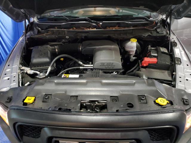 1C6RR7LG6NS219689 - 2022 RAM 1500 CLASS SLT ვერცხლისფერი ფოტო 11