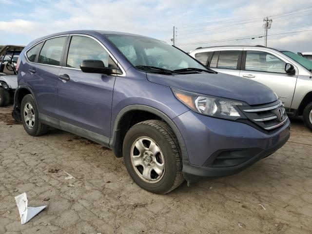 3CZRM3H35DG707165 - 2013 HONDA CR-V LX BLUE photo 4