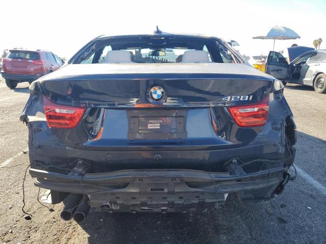 WBA3N7C55EK220936 - 2014 BMW 428 I BLUE photo 6