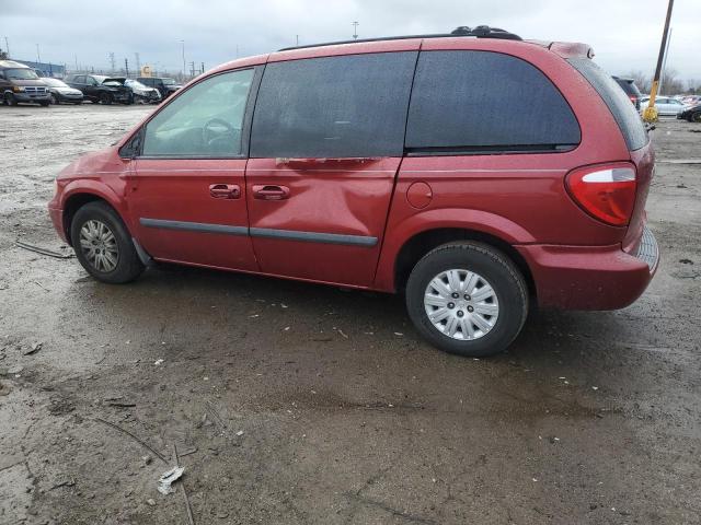 1A4GJ45R17B163615 - 2007 CHRYSLER TOWN & COU LX RED photo 2