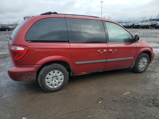 1A4GJ45R17B163615 - 2007 CHRYSLER TOWN & COU LX RED photo 3