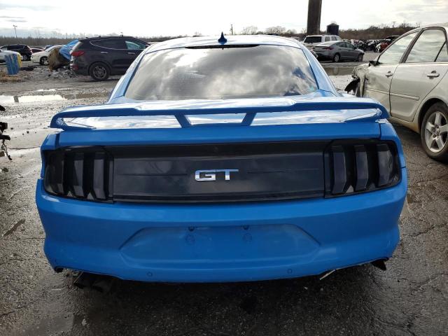 1FA6P8CF9N5127642 - 2022 FORD MUSTANG GT BLUE photo 6