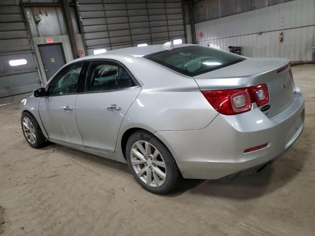 1G11H5SL3EF260651 - 2014 CHEVROLET MALIBU LTZ ვერცხლისფერი ფოტო 2