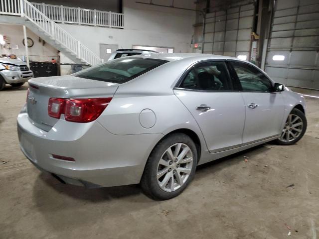 1G11H5SL3EF260651 - 2014 CHEVROLET MALIBU LTZ ვერცხლისფერი ფოტო 3