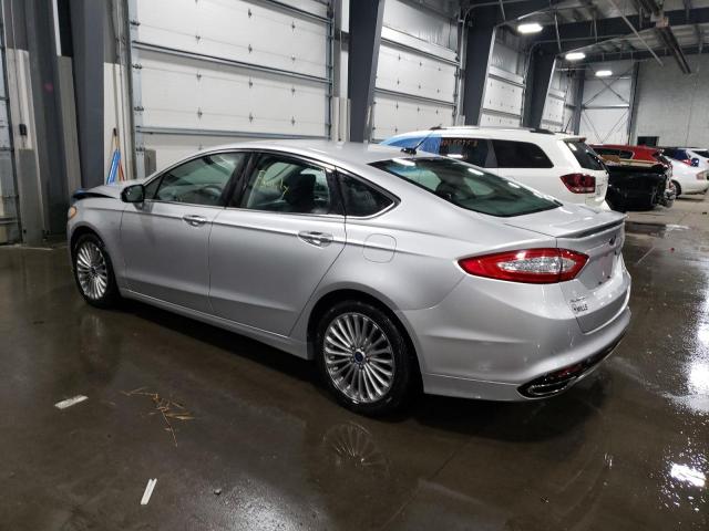 3FA6P0K90GR346941 - 2016 FORD FUSION TITANIUM SILVER photo 2