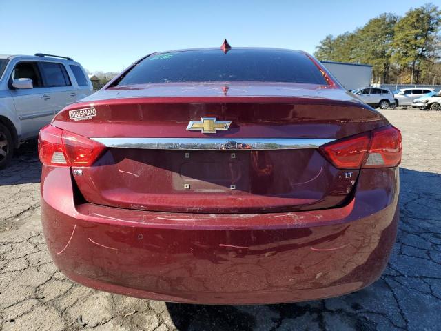 2G1105S31H9144871 - 2017 CHEVROLET IMPALA LT RED photo 6