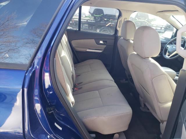 2FMDK4GC2DBC18444 - 2013 FORD EDGE SE BLUE photo 11