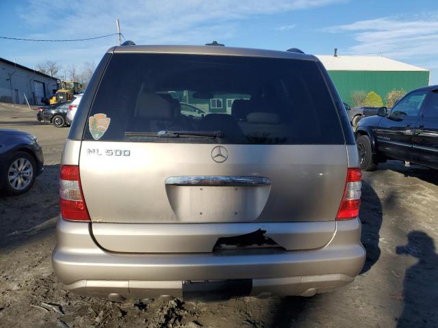 4JGAB75E65A531504 - 2005 MERCEDES-BENZ ML 500 GOLD photo 6