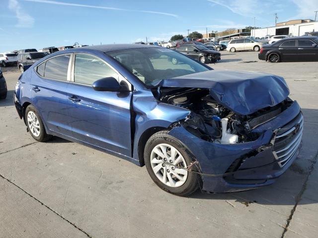 5NPD74LF4JH318745 - 2018 HYUNDAI ELANTRA SE BLUE photo 4