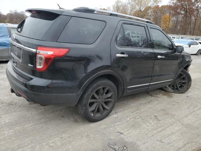 1FM5K8D89EGA27027 - 2014 FORD EXPLORER XLT BLACK photo 3